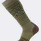 Smartwool Iguchi Pattern Unisex Skiing Sock Winter Moss