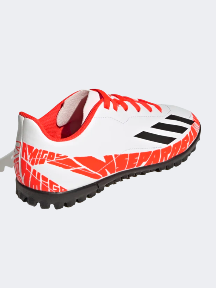 Adidas X Speedportal Messi.4 Turf Kids Turf Shoes White/Black/Red