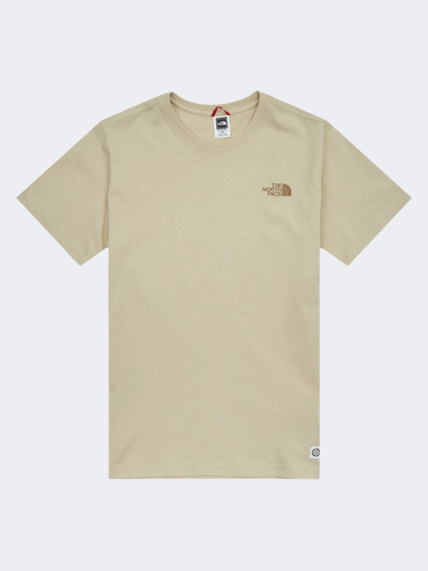 The North Face Short-Sleeve Regrind Men Lifestyle T-Shirt Gravel