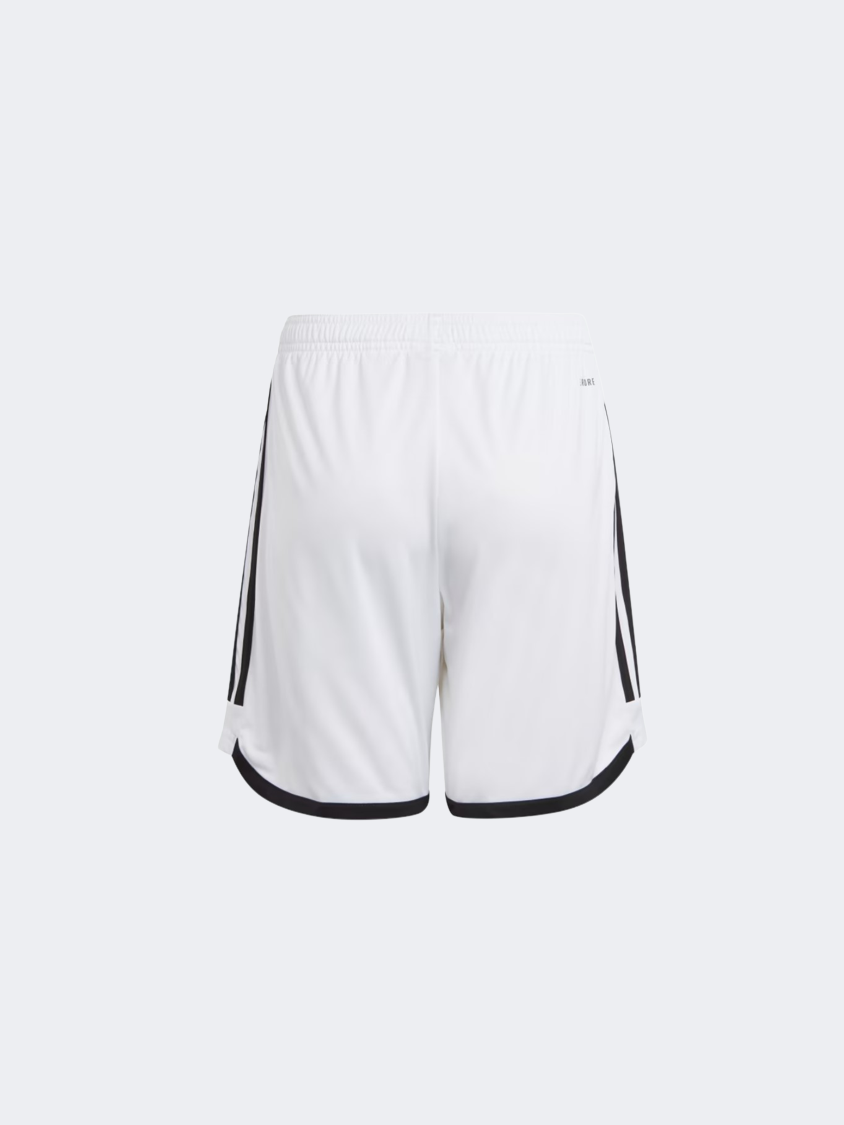 Adidas Mufc Kids-Boys Football Short White