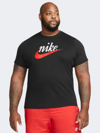 Nike Futura 2 Men Lifestyle T-Shirt Black/White/Red