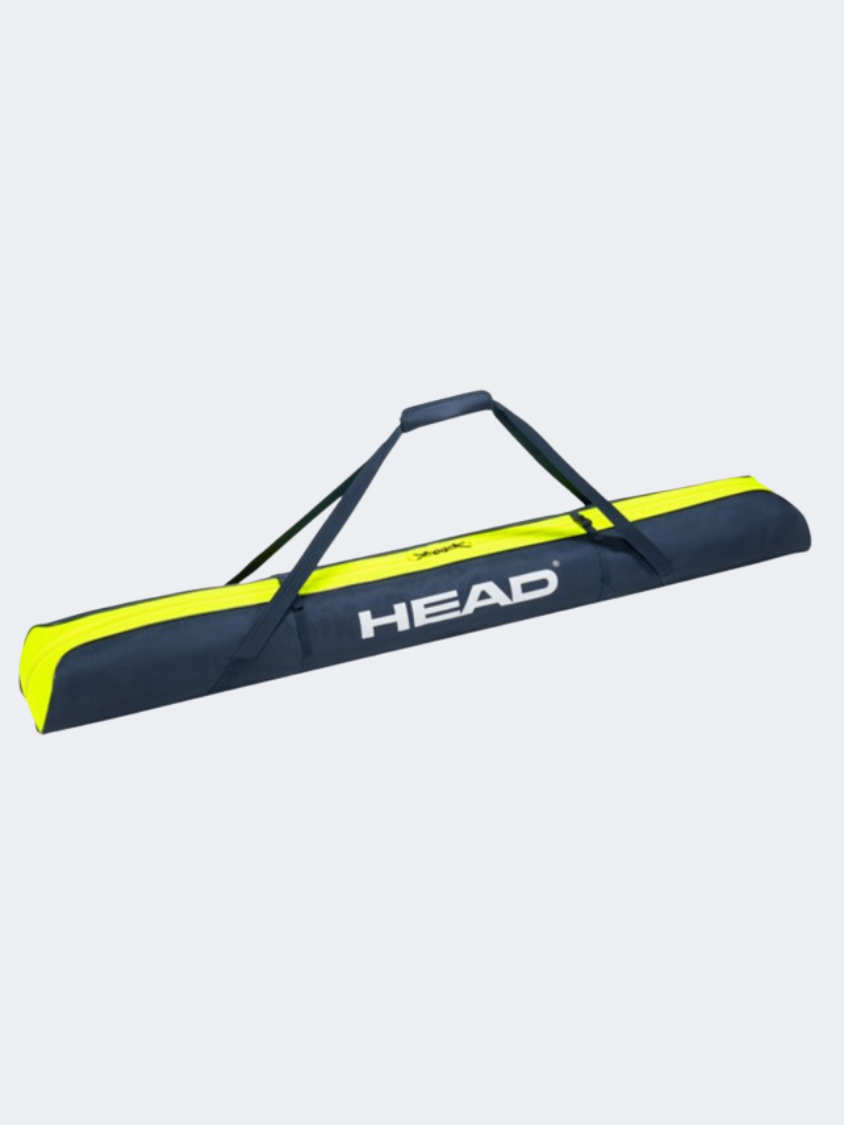 Head Single Skiing Bag Navy/Yellow