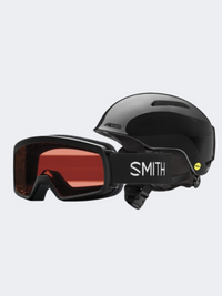 Smith Glide Rascal Combo Kids Skiing Protection Black/Rose
