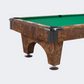 Fas Golden Billiard Pool Table Brown/Green