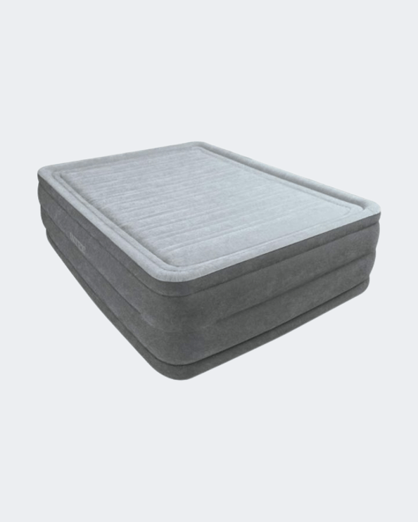 Intex Queen Comfort-Plush High Rise With Bip Beach Bed Grey