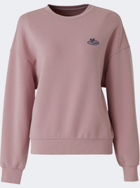 Erke Pullover Women Lifestyle Sweatshirt Pink