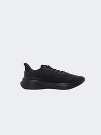 Erke Cushioning Men Running Shoes Black/Silver