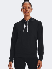 Under Armour Rival Terry Women Lifestyle Hoody Black/White