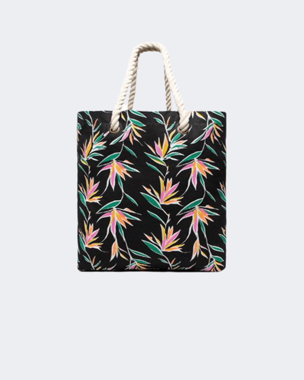 Billabong Essential Women Beach Bag Black/Multicolor