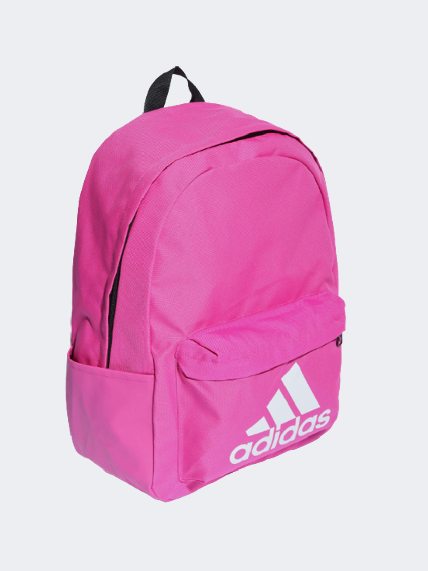 Adidas Classic Badge Of Sport Backpack Unisex Sportswear Bag Pink/White