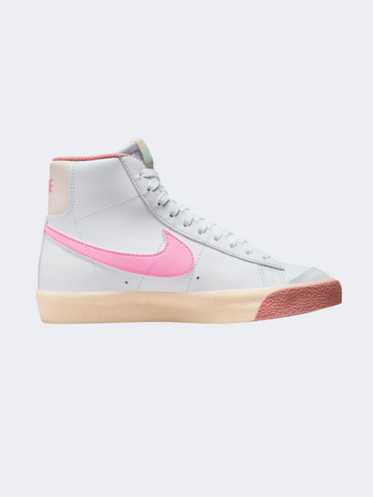 Nike Blazer Mid Gs-Girls Lifestyle Shoes White/Pink