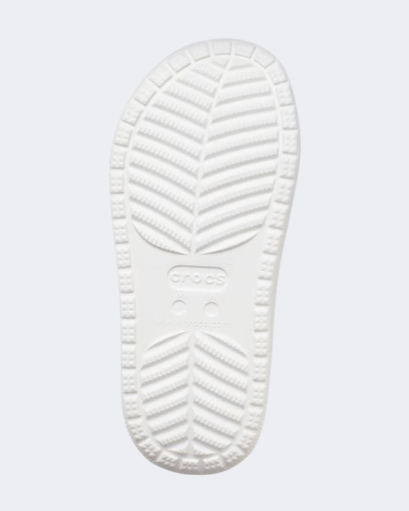 Crocs Classic Cozzzy Unisex Lifestyle Slippers White/Grey 207446-100