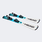 Head Supershape Team Easy Kids Skiing Ski White/ Blue