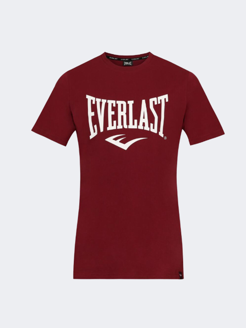 Everlast Russel Men Essential T-Shirt Dark Red