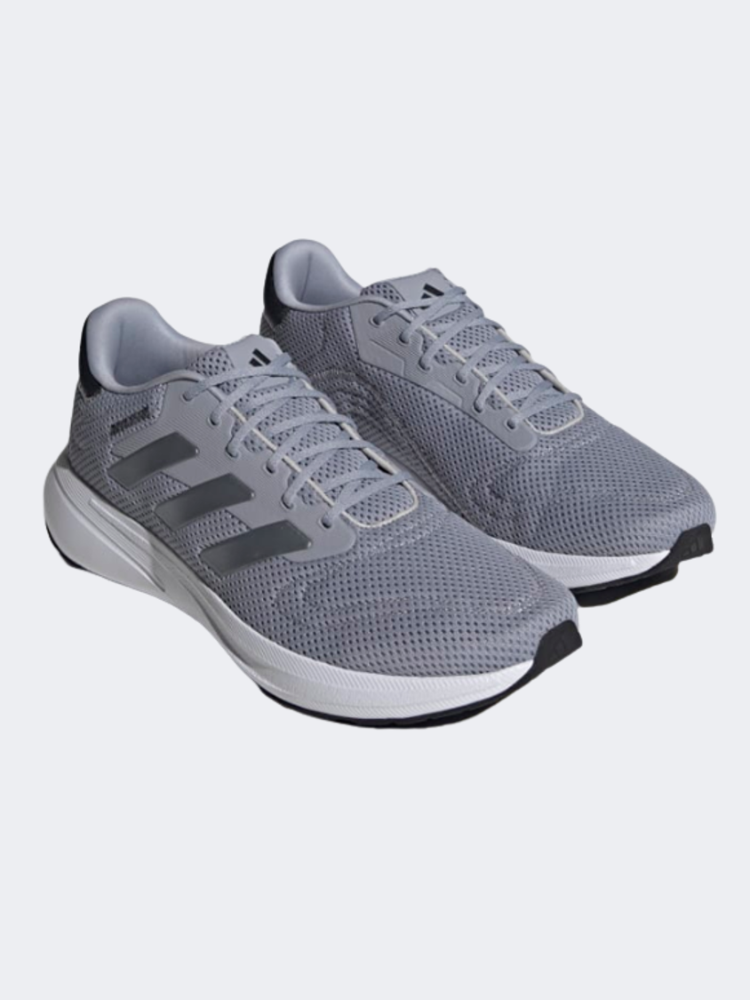 Adidas Response Men Running Shoes Silver/ Metallic