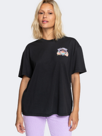 Billabong Bring Me Back Women Lifestyle T-Shirt Off Black