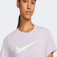 Nike Dri-Fit Women Training T-Shirt Lilac Aq3212-530