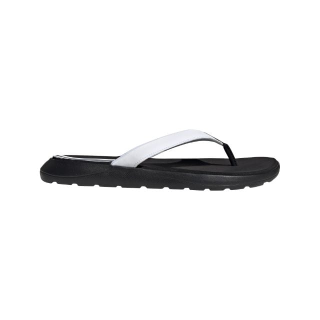 Adidas Comfort Flip Flop Women Swim Slippers Black/White Eg2065