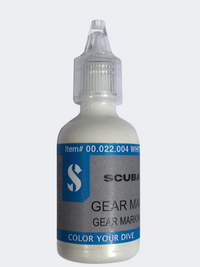 Scuba Pro Gear Marker Unisex Diving Diving Instrument  White