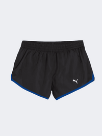 Puma Run Favorite Velocity 3 Women Running Short Black/Ultra Blue