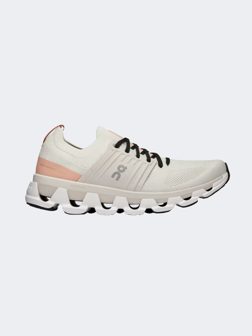 On Cloudswift Women Running Shoes Ivory/Rose