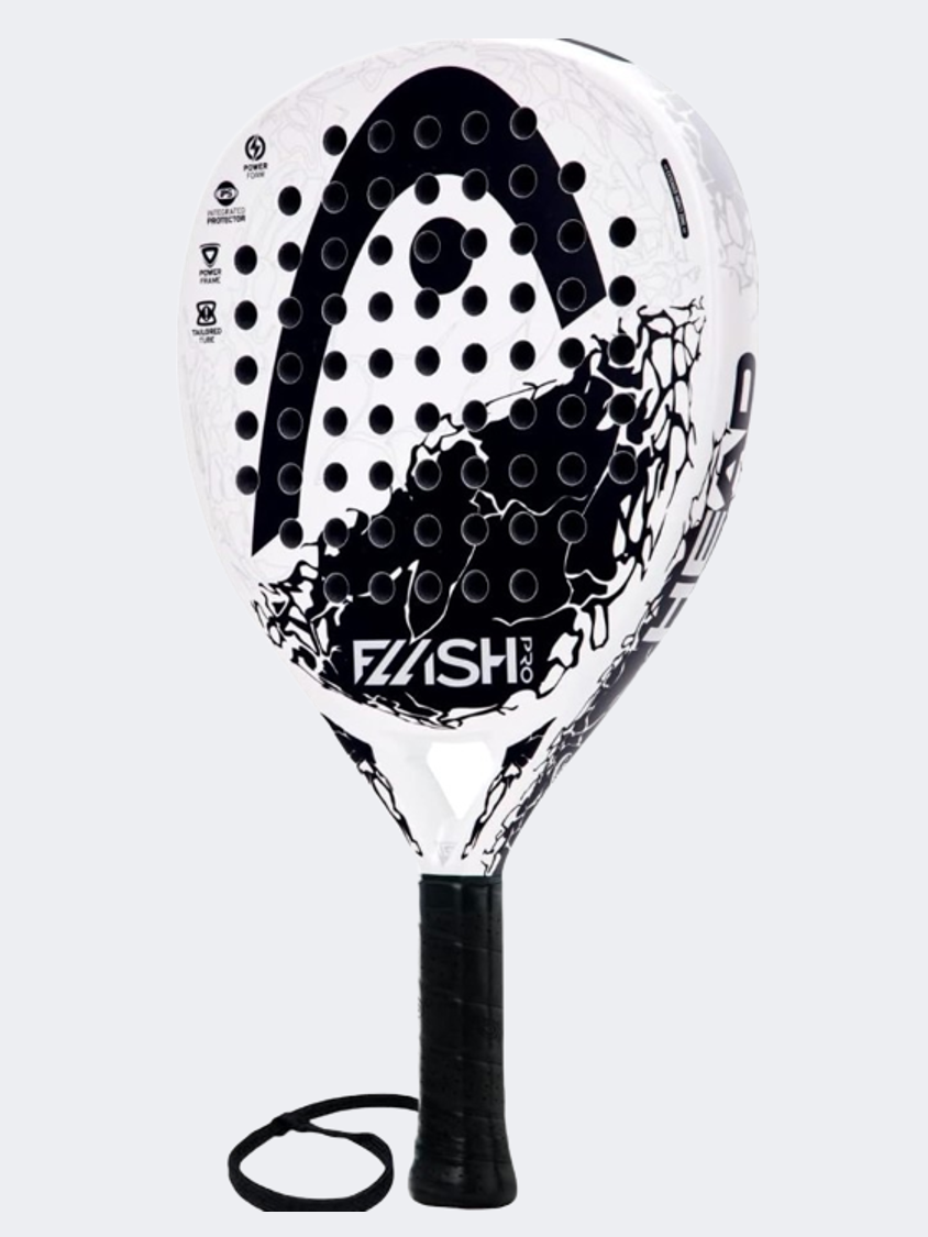 Head Flash 2.0 Padel Padel Racquet White/Black – MikeSport Lebanon