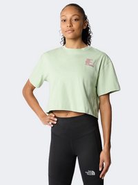 The North Face Outdoor Women Lifestyle TShirt Misty Sage