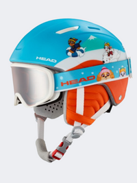 Head Mojo Paw Kids Skiing Protection  Multicolor