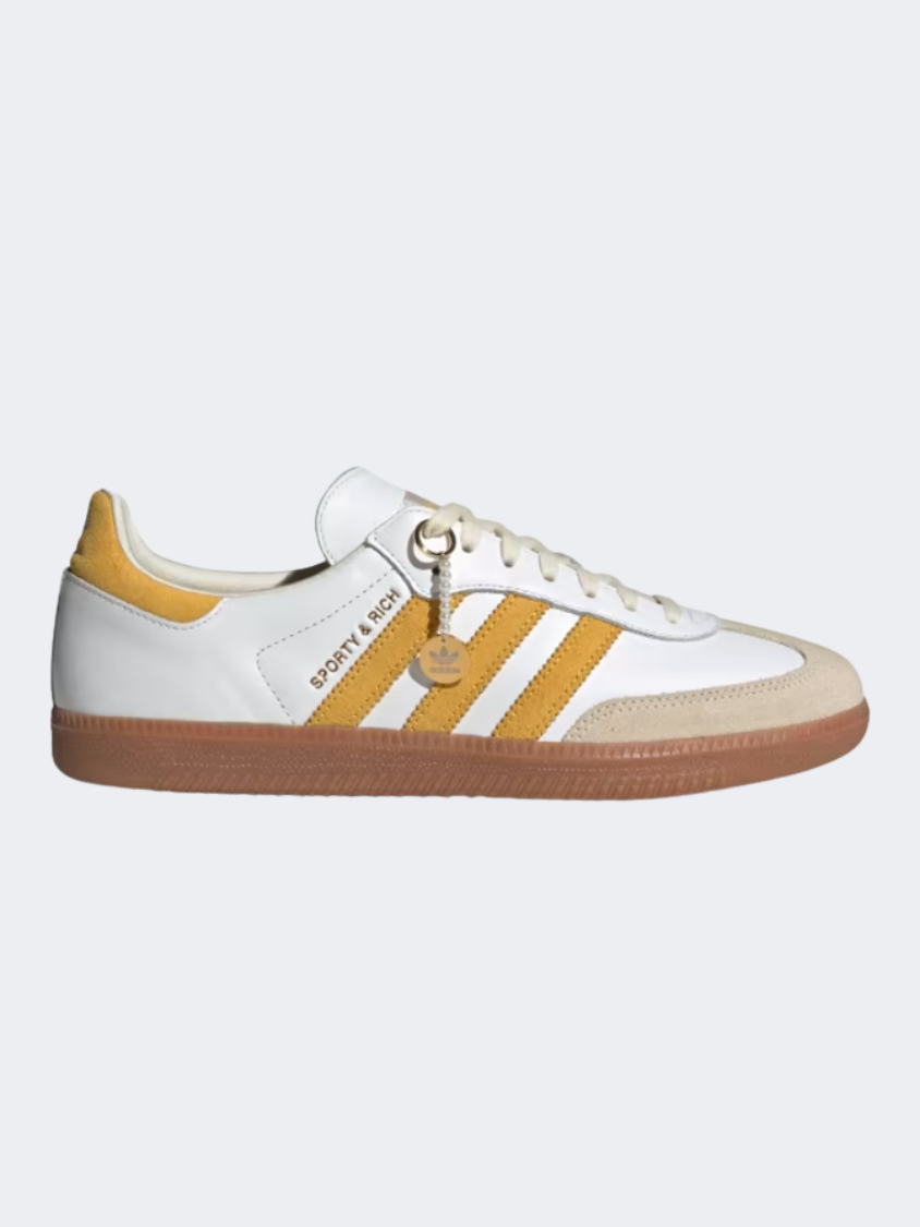 Adidas Samba Og Sporty And Rich Unisex Original Shoes White/Gold