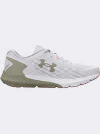 Under Armour Charged Rogue 3 Women Running Shoes White/Grove Green