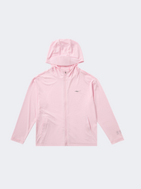 Erke Full Zip Kids-Girls Lifestyle Hoody Pink