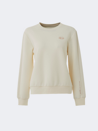 Erke Pullover Women Lifestyle Sweatshirt Glacier White