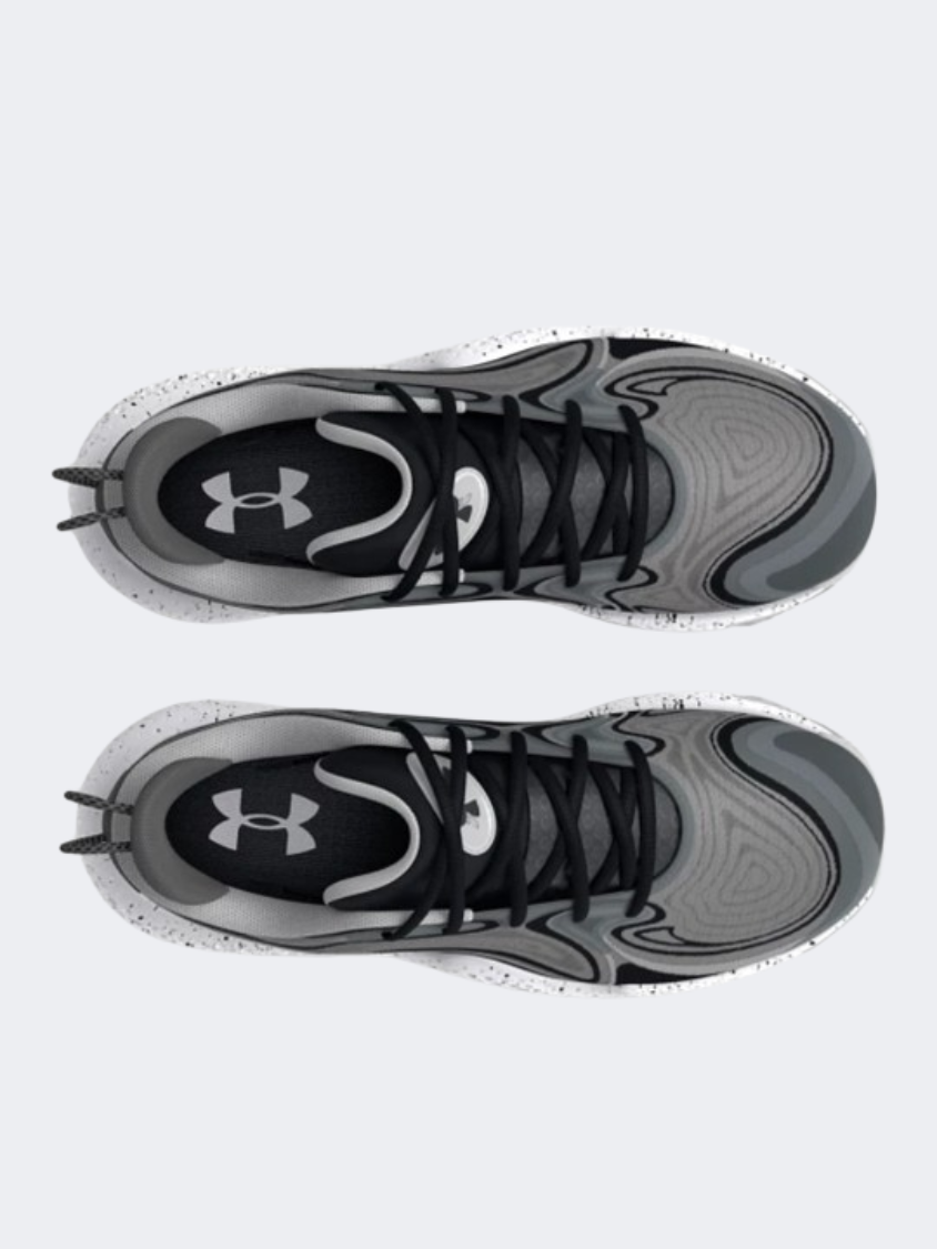 Under Armour Spawn 6 Men Basketball Shoes Mod Grey/Black