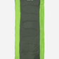 Topten Camping Rd-Sb01B Camping Sleeping Bag Dark Green/Lime