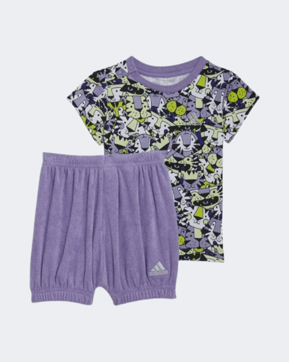 Adidas X Marimekko Graphic Summer Baby-Girls Training Set Multicolor