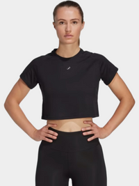 Adidas Essentials 3 Bar Women Training T-Shirt Black