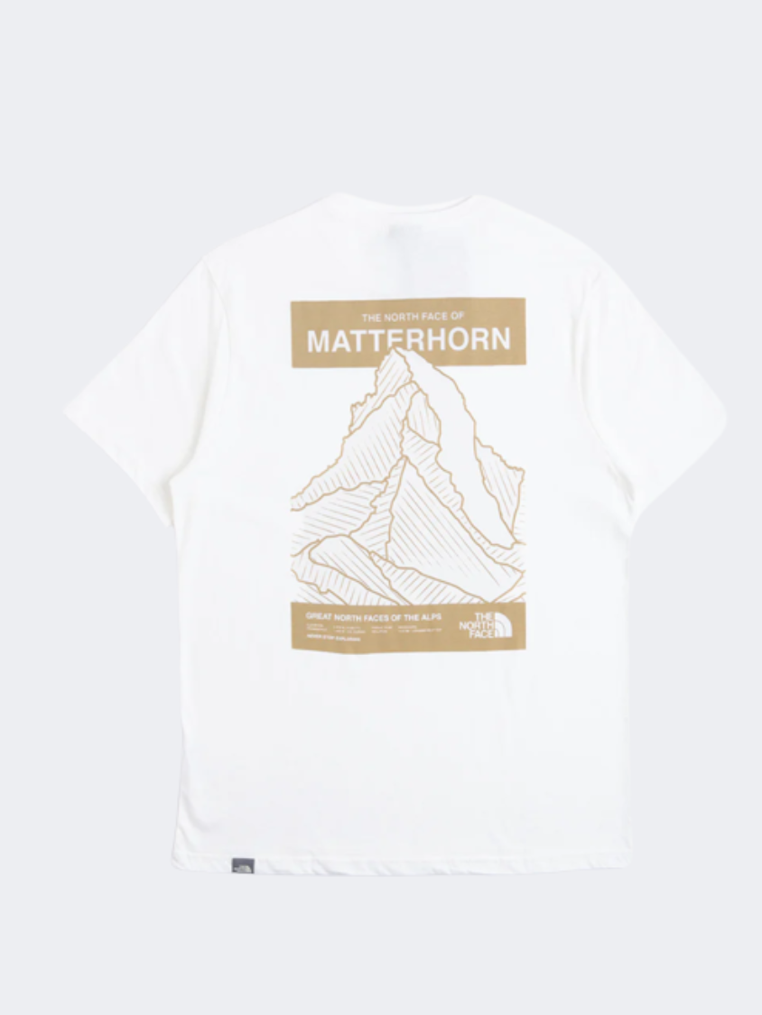 The North Face Matterhorn Face Men Lifestyle TShirt Gardenia White