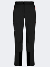 Salewa Sella Durastretch Women Skiing Pant Black Out
