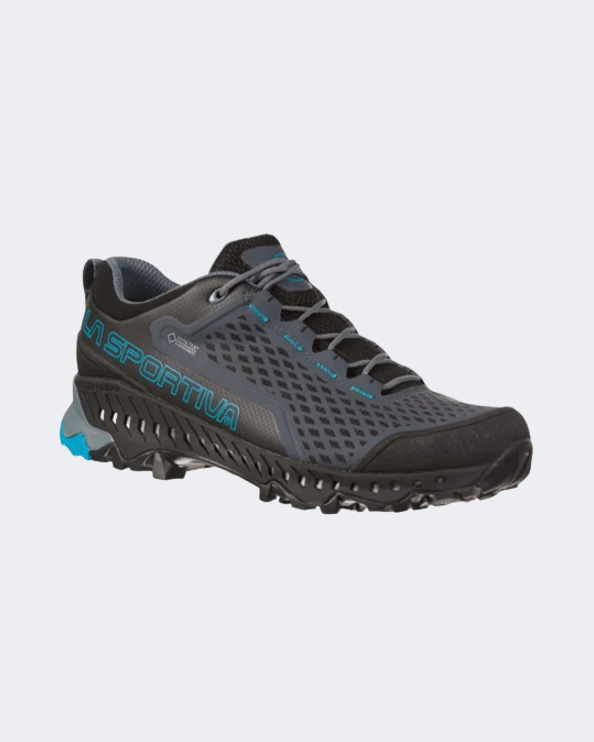 La Sportiva Spire Gtx Men Hiking Shoes Slate/Tropic Blue 24B903614 Blue