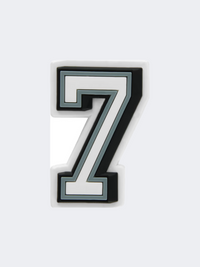 Crocs Number 7 Unisex Lifestyle Pins Black/White