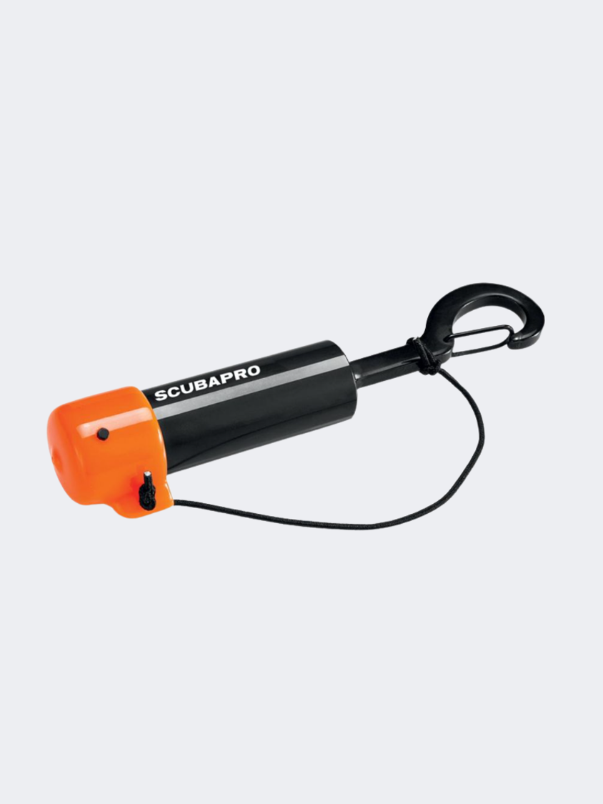 Scuba Pro Shaker Unisex Diving Diving Instrument   Black/Orange