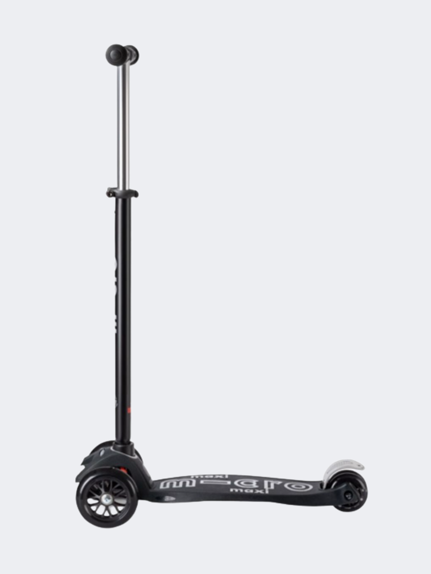 Micro Maxi Deluxe Eco  Kids Skating Scooter Black