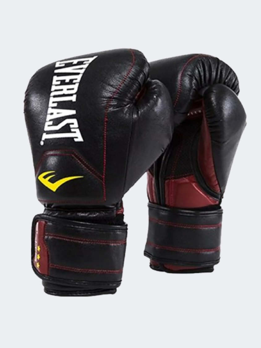 Everlast Muay Thai Unisex Boxing Gloves Black/Red