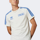 Adidas Italy Adicolor Classics Men Football T-Shirt Off White/Blue