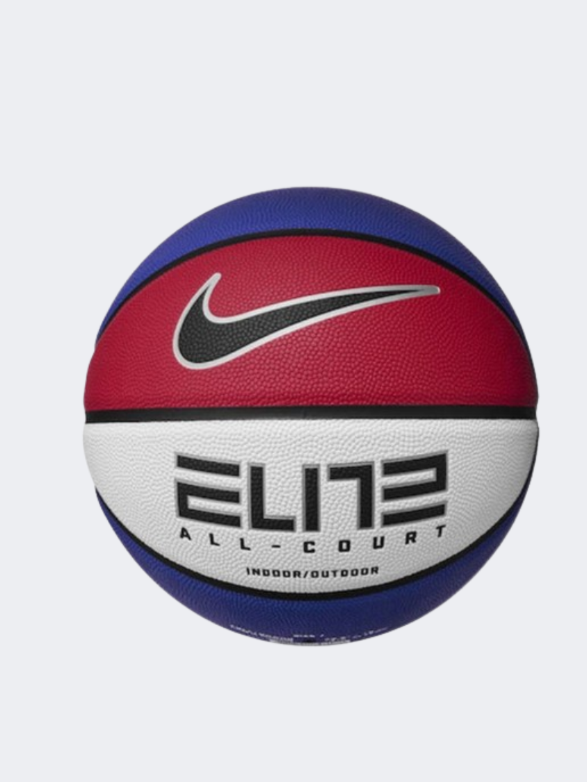 Nike Elite All Court 8P 2 Unisex Basketball Ball White/Blue/Red
