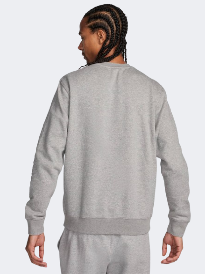 Nike Club Men Lifestyle Sweatshirt Dark Grey/Orange