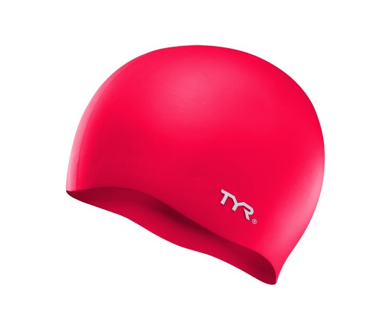 Tyr Unisex Swimming Lcs-610 Silcn No Wrnkl Red Swim Cap
