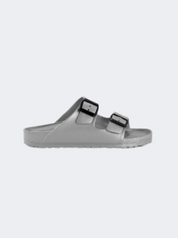 Ateneo Women Beach Slippers Silver