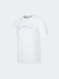 Erke Crew  Men Running T-Shirt  White