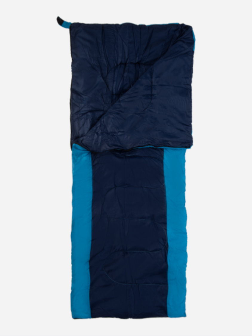 Topten Camping Rd-Sb01A Camping Sleeping Bag Navy/Light Blue
